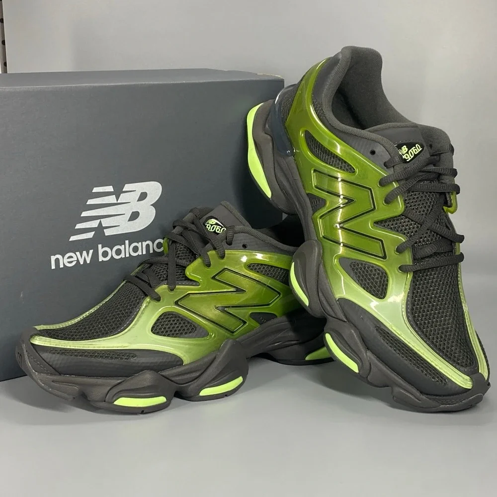 New Balance 9060 X U9060IDG Alpine Green Black Men 10 Women 11.5 Shoes